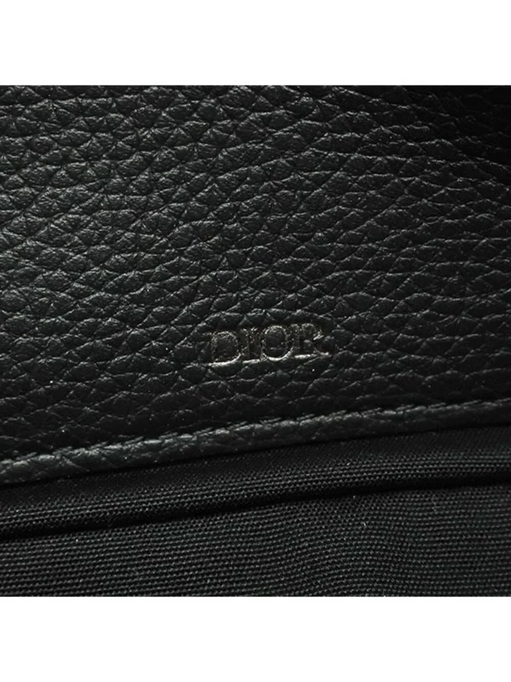 Dior Shoulder Bag Safar Mini Oblique Canvas Leather Beige Gunmetal All Over